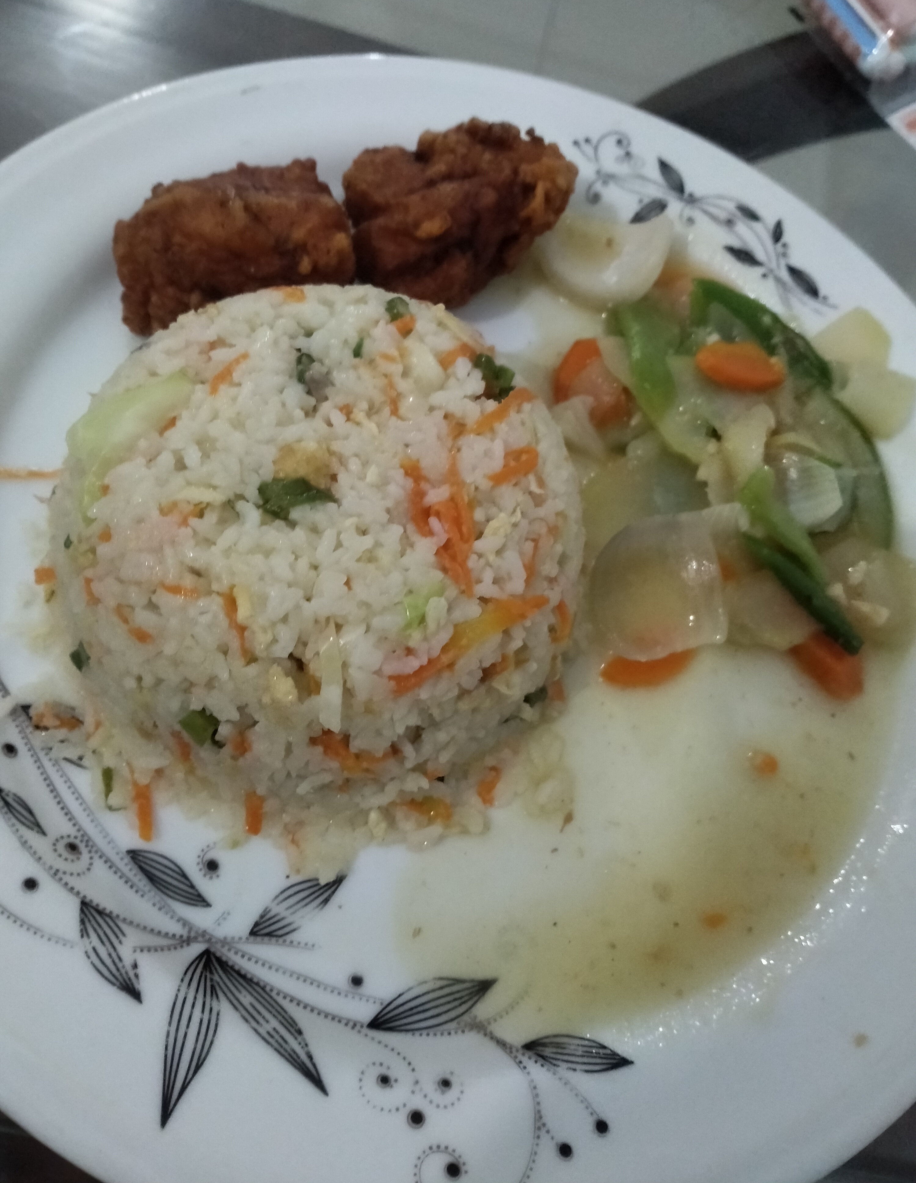 Fried rice package